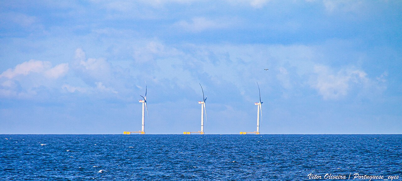 Turbină eoliană plutitoare în largul Portugaliei