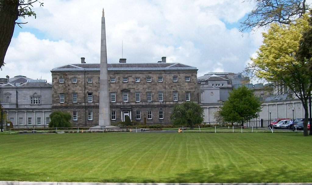 Leinster House, sediul parlamentului irlandez