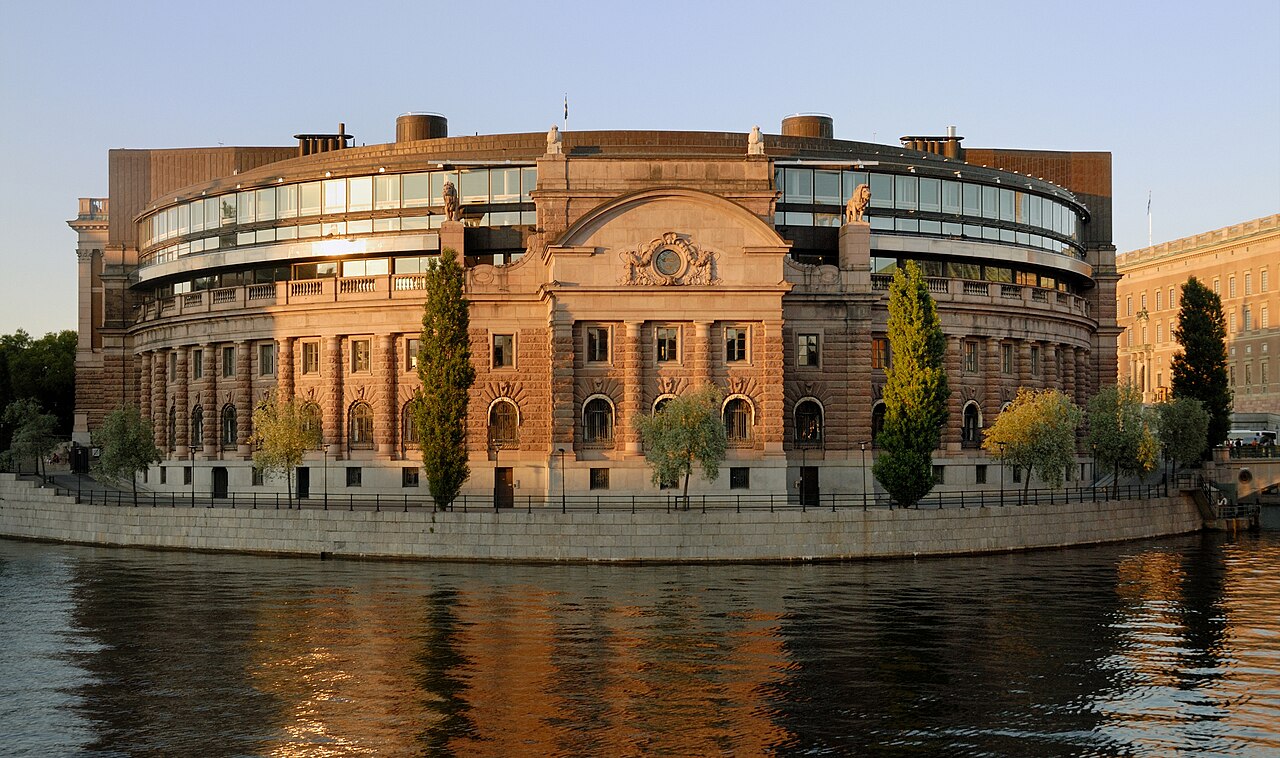 Clădirea Riksdagului, Stockholm